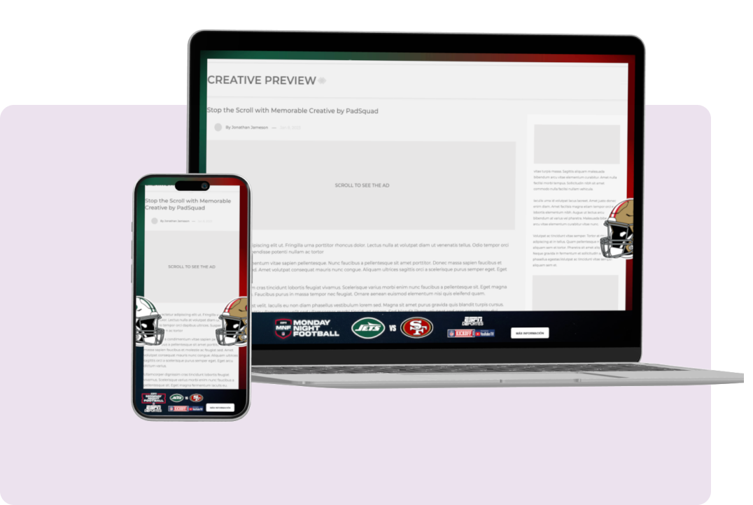 PadSquad's interactive video solutions drive tune-ins and engagement for entertainment advertisers