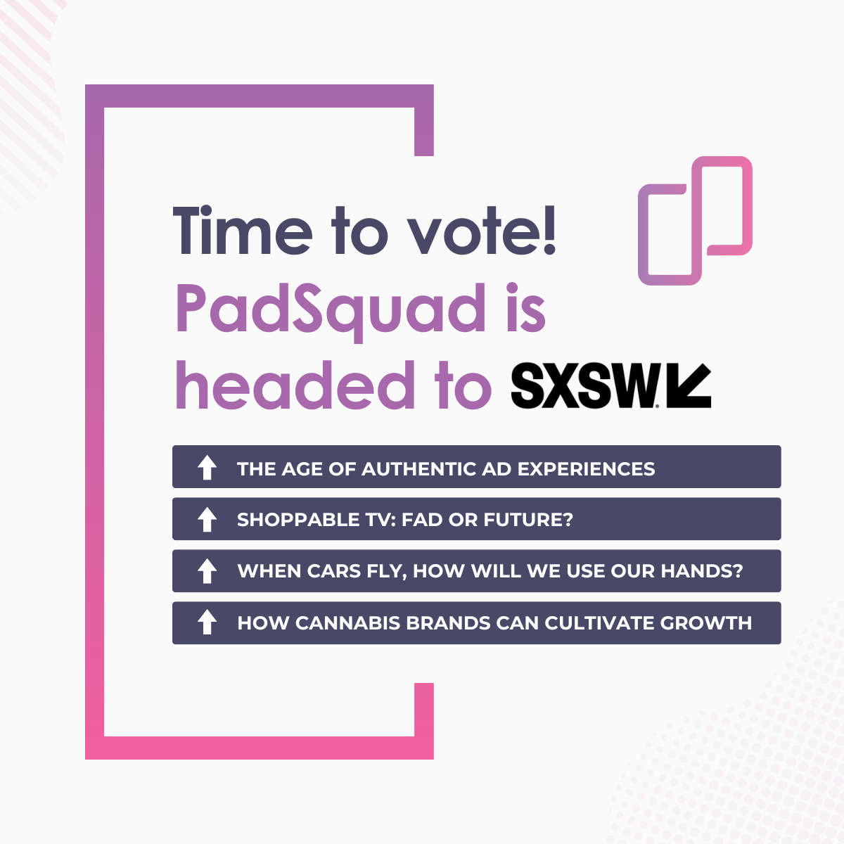 Vote for our SXSW PanelPicker entries! — Nexus Studios